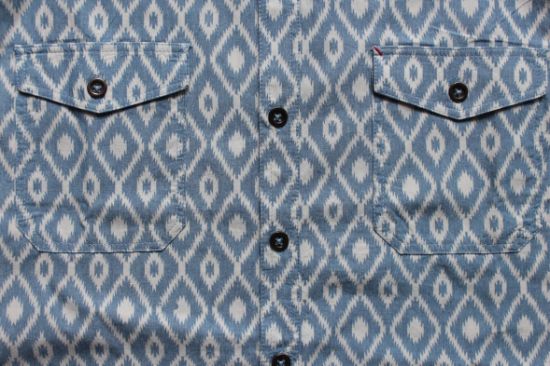 Boutique Type Cotton Casual Short Sleeve Stripe Shirt for Men