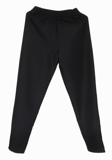 Black Contracted Style Pants, Loose Shape Wearig, Women Casual Pants