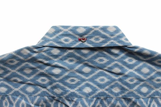 OEM Factory Price Men′s Cotton Casual Short Sleeve Stripe Shirt