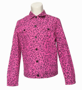 Neon Pink Leopard Jacket