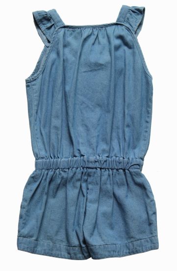 100% Cotton Made Jumpsuit for Girls Summer Children Clothing