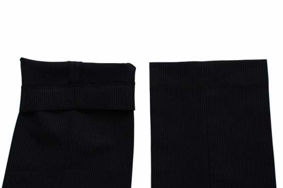 Boutique Black and White Stripe Formal Pant Suits Business Suits Pants