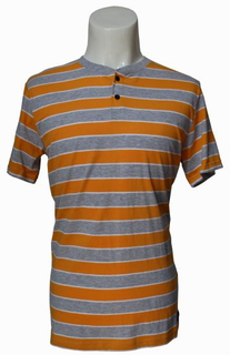 Custom Boutique Men′s Cotton Round Neck T-Shirt, Men′s Striped T-Shirt