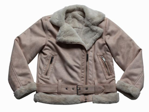 Wholesale OEM Latest Design Winter Clothing Fashion Suede Jacket