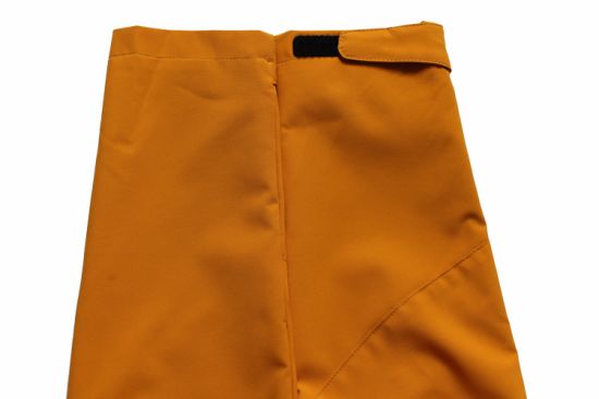 Children′s Zip Fastening Saffron Yellow Hooded Coat