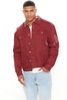 Men′s Classic /Plus Size/Garment Wear/ Cotton Twill/ Distressed Trucker Jacket