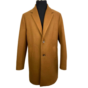 Fashion melton winter coat jackets mens