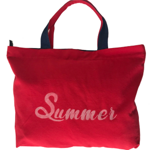 Custom Leisure canvas lady hand bag canvas shopping tote bag 